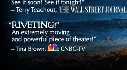 "Riveting!" Tina Brown, CNBC TV